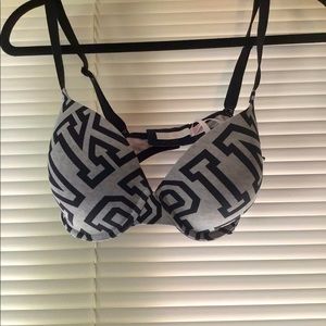 Victoria secret gray pink bra 36D